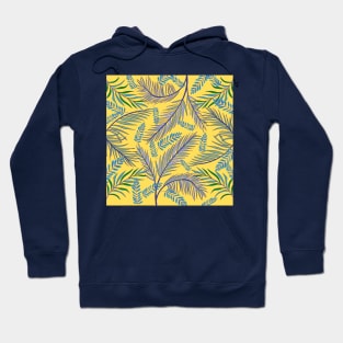 Palm plants leafs Hoodie